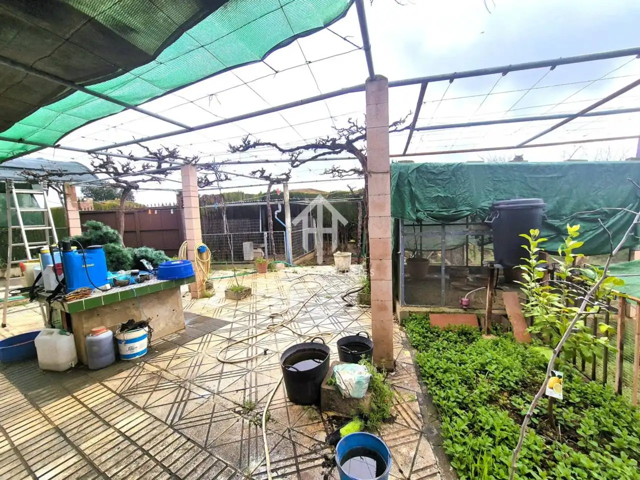 Jardí de Finca rústica en venda en Moraleda de Zafayona amb Aire condicionat, Jardí privat i Piscina