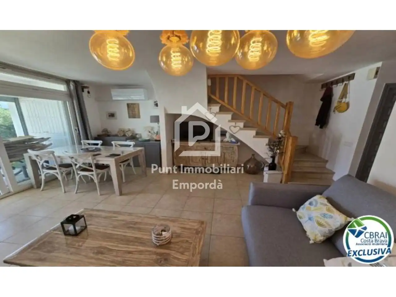 Sala de estar de Casa o chalet en venta en Empuriabrava con Aire acondicionado, Calefacción y Terraza