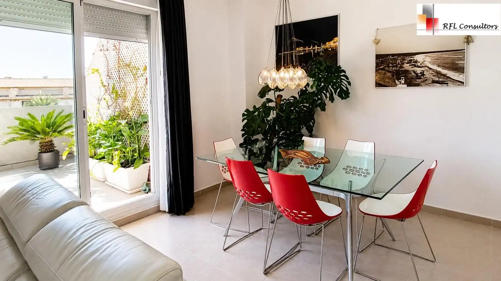 Comedor de Ático en venta en Torreblanca con Aire acondicionado, Jardín privado y Terraza