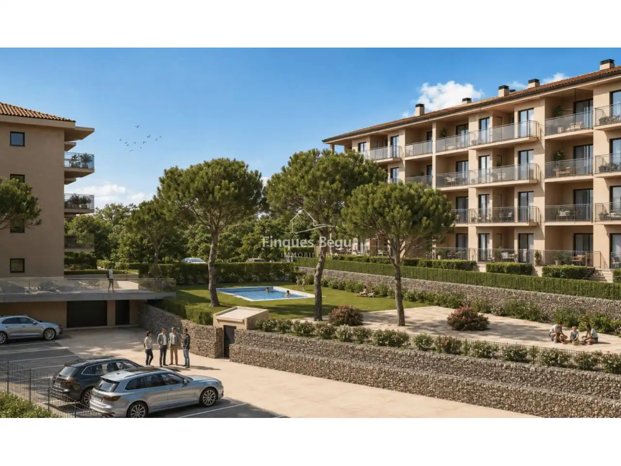 Exterior view of Apartments for sale in Pals  with Air Conditioner, Terrace and Storage room