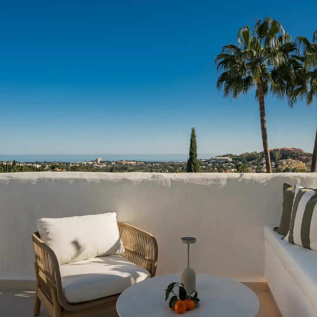 Terrace of Attic for sale in Marbella  with Air Conditioner, Terrace and Swimming Pool