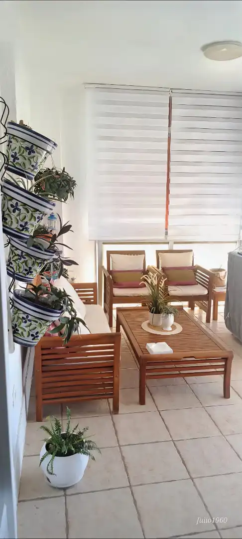 Terraza de Piso en venta en El Rosario con Amueblado y Piscina comunitaria