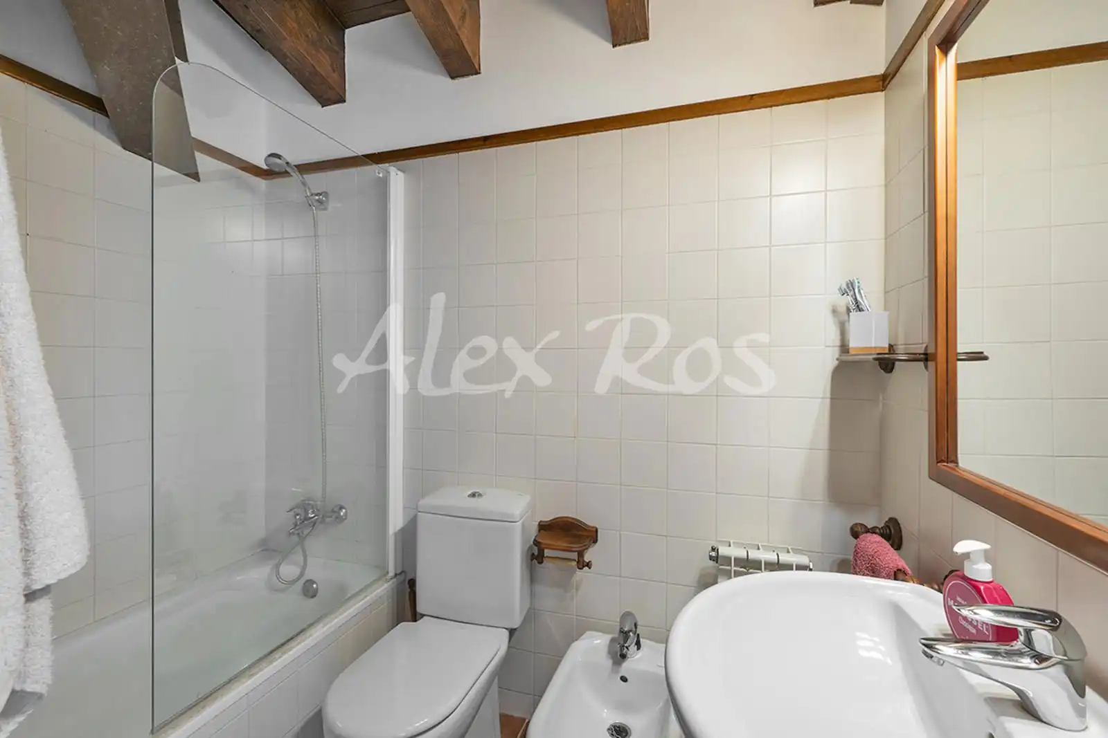 Bany de Casa o xalet en venda en Alp amb Calefacció, Terrassa i Traster