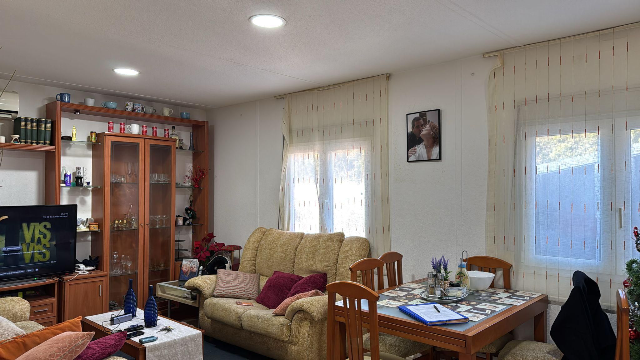 Sala d'estar de Casa o xalet en venda en Malgrat de Mar amb Aire condicionat, Jardí privat i Parquet