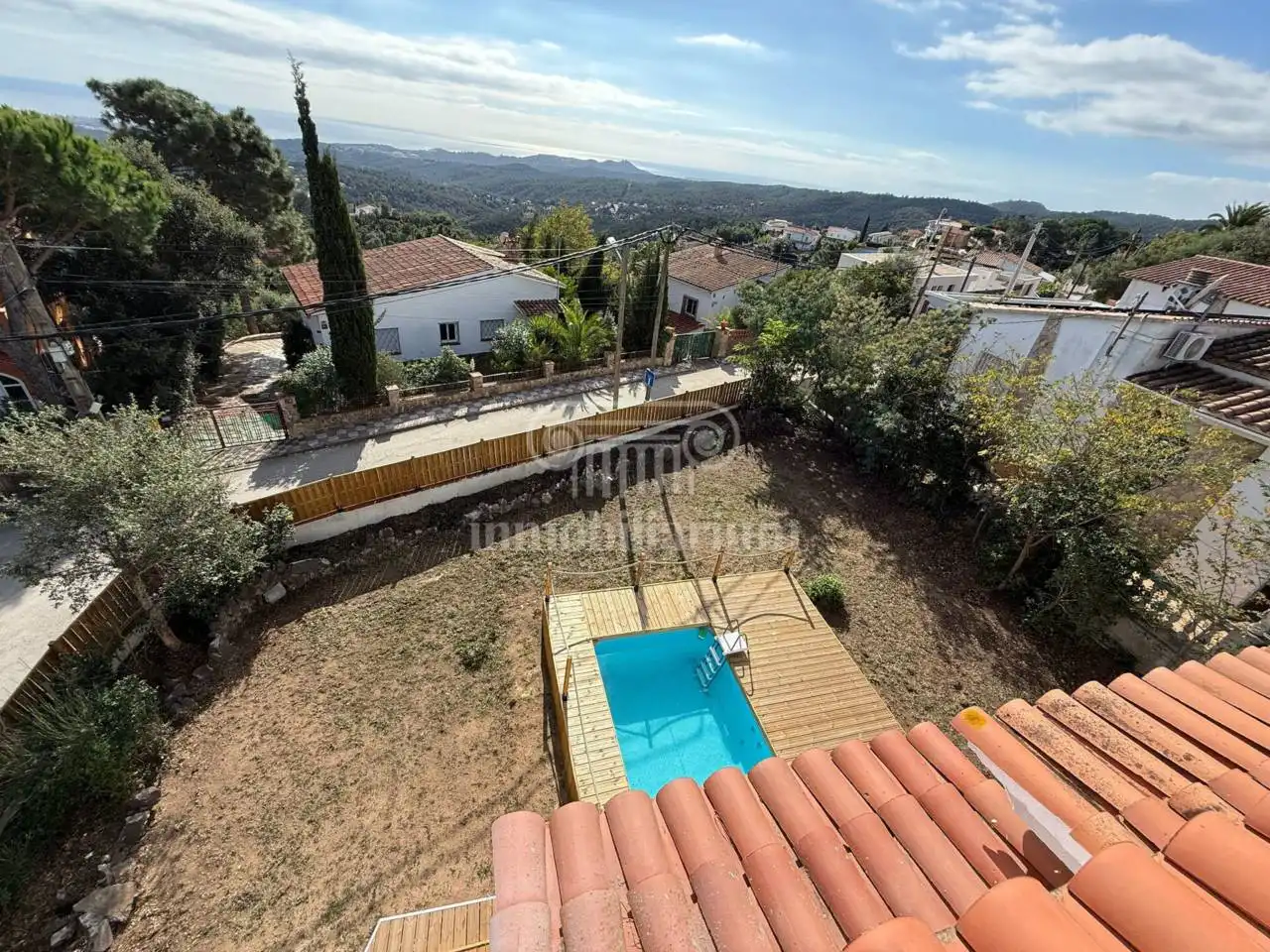 Piscina de Casa o chalet en venta en Lloret de Mar con Aire acondicionado, Jardín privado y Parquet
