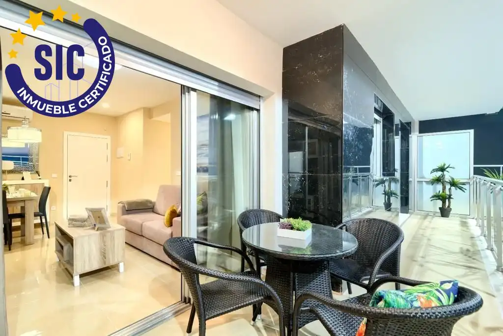Balcony of Apartments for sale in Oropesa del Mar / Orpesa  with Terrace, Furnished and Community pool