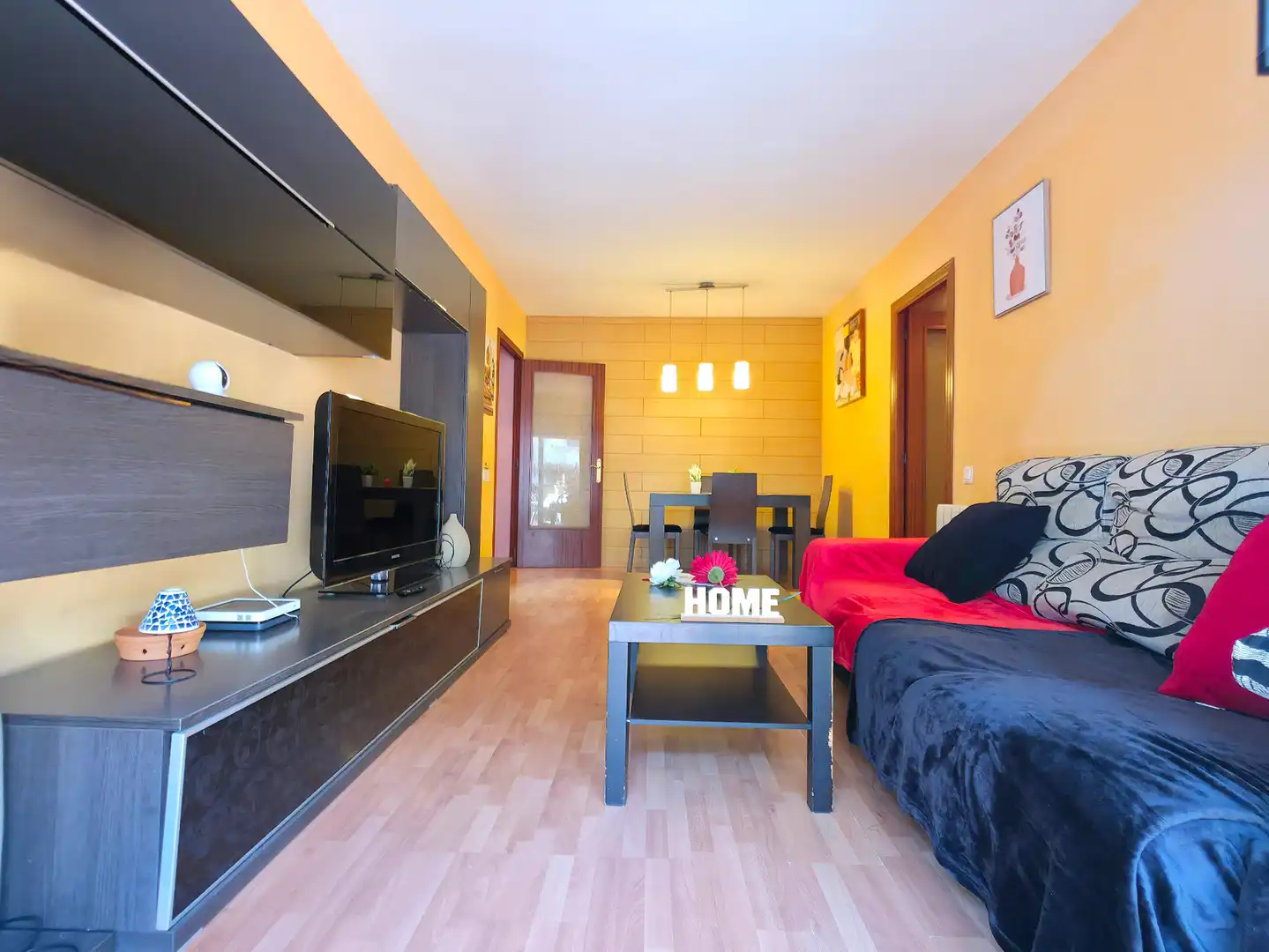 Wohnzimmer von Wohnung zum Verkauf in Sant Andreu de la Barca mit Heizung, Privatgarten und Terrasse