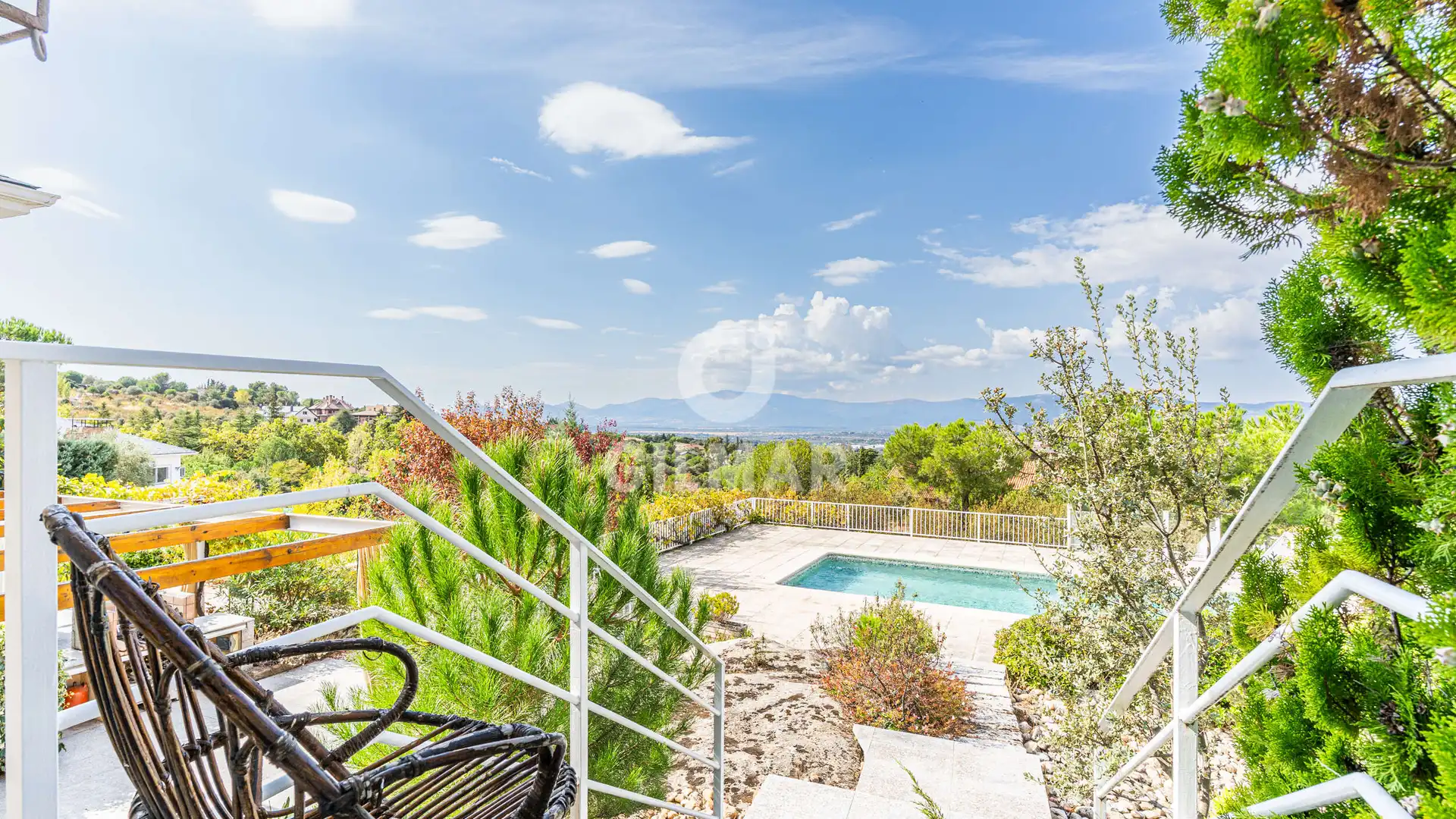 Garden of Houses for sale in Collado Villalba  with Heating, Private garden and Swimming Pool