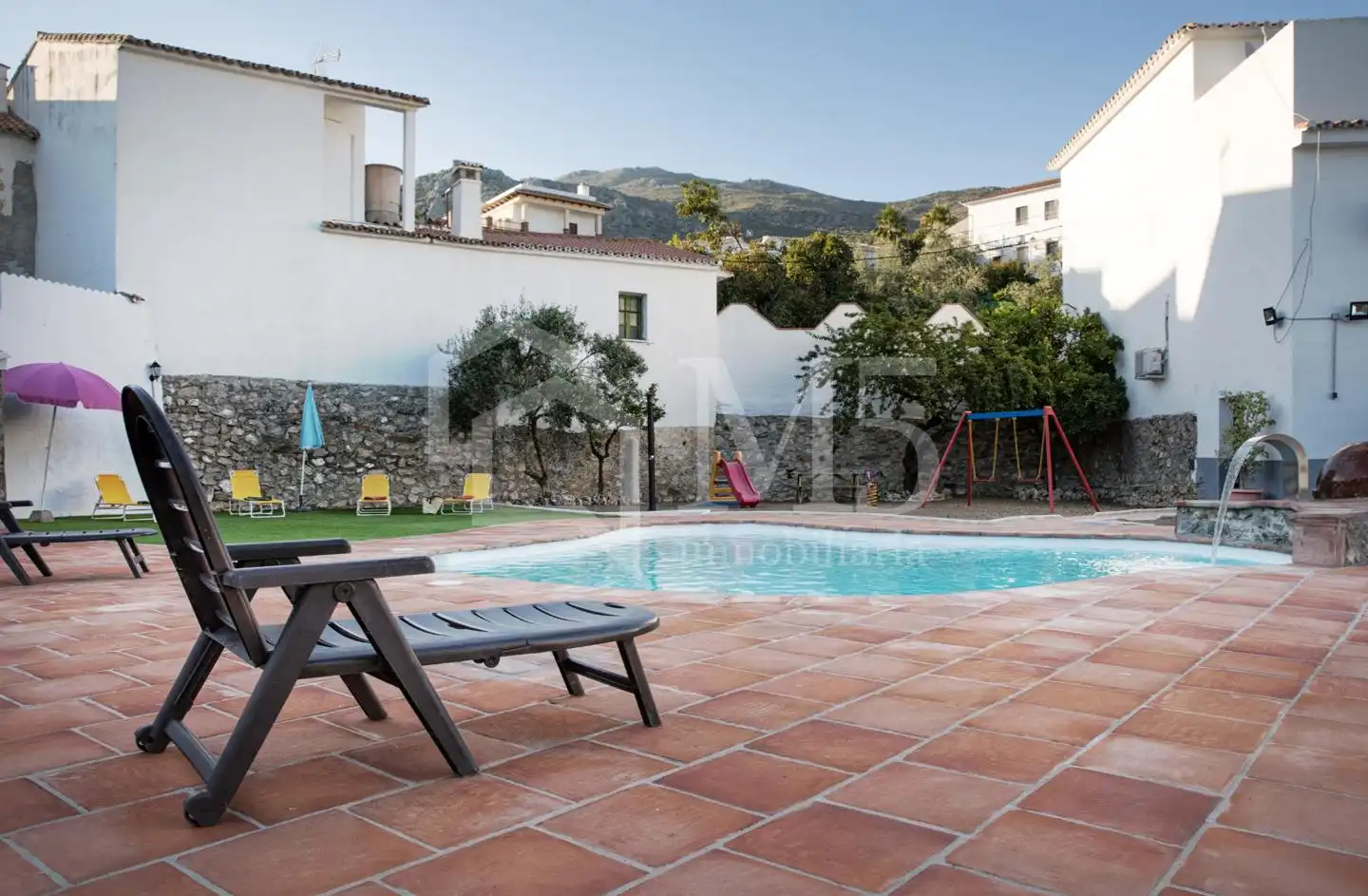 Swimming pool of Country homes for sale in Periana, Málaga
