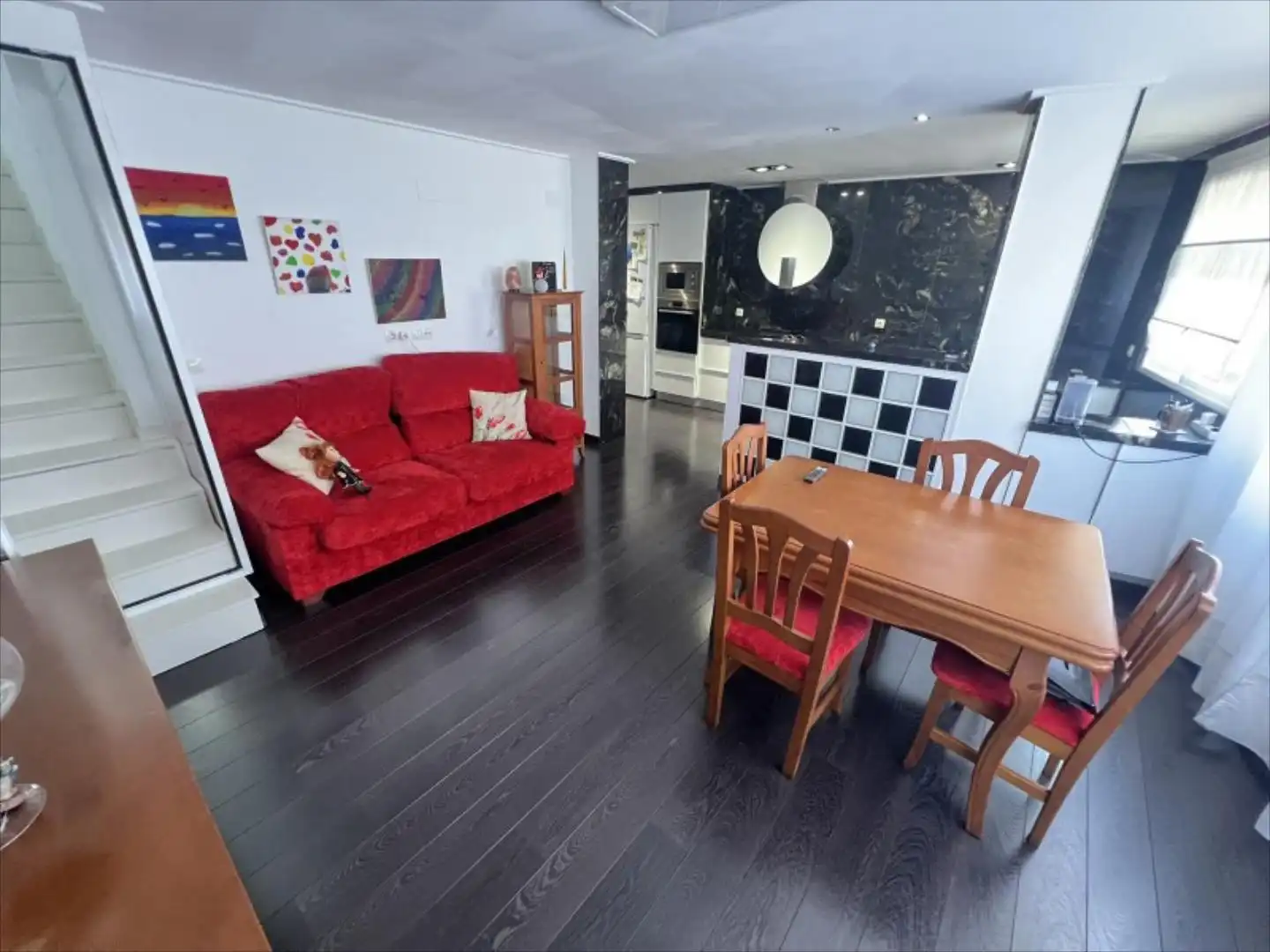 Sala de estar de Ático en venta en Guadassuar con Terraza y Trastero