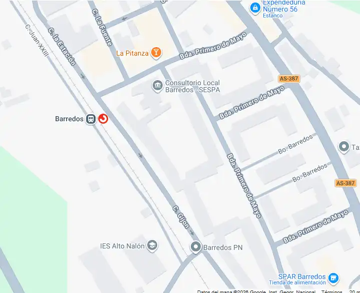 Vista exterior de Pis en venda en Laviana amb Calefacció i Terrassa
