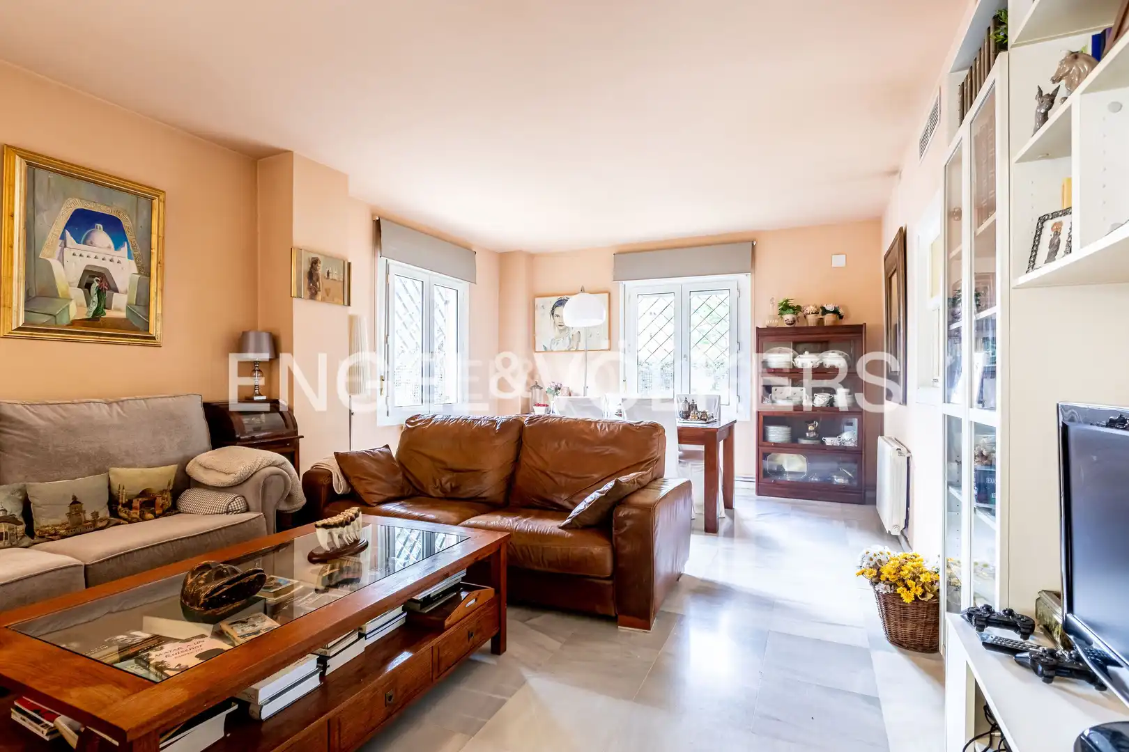 Sala de estar de Piso de alquiler en Sevilla con Aire acondicionado, Calefacción y Trastero