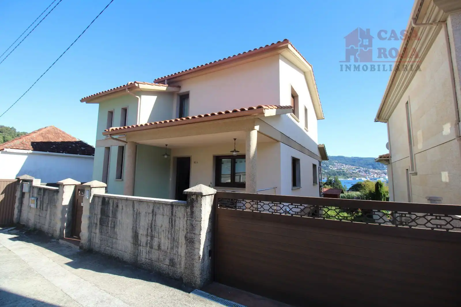 Vista exterior de Casa o chalet en venta en Moaña con Calefacción, Terraza y Trastero