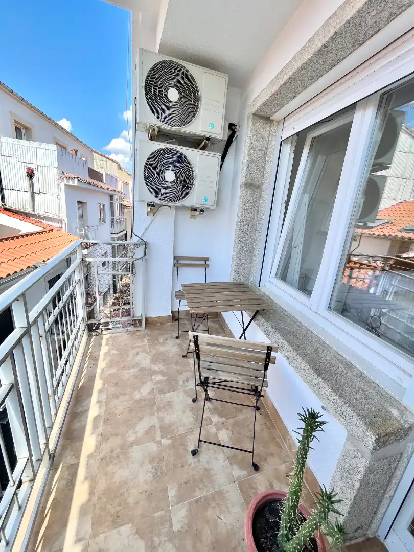 Terraza de Piso de alquiler en Plasencia con Aire acondicionado, Terraza y Amueblado