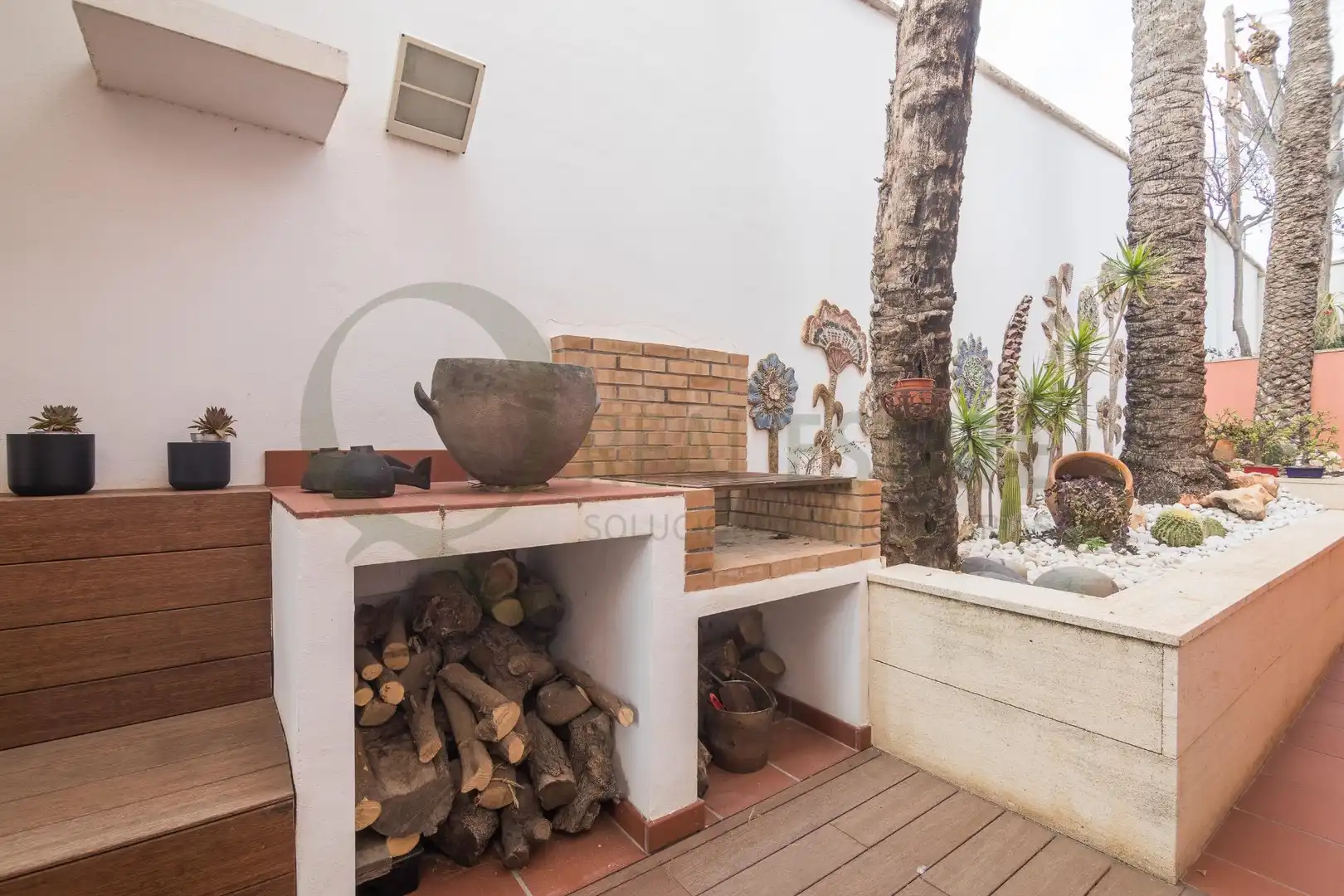 Terrassa de Casa o xalet en venda en Alicante / Alacant amb Calefacció, Jardí privat i Terrassa