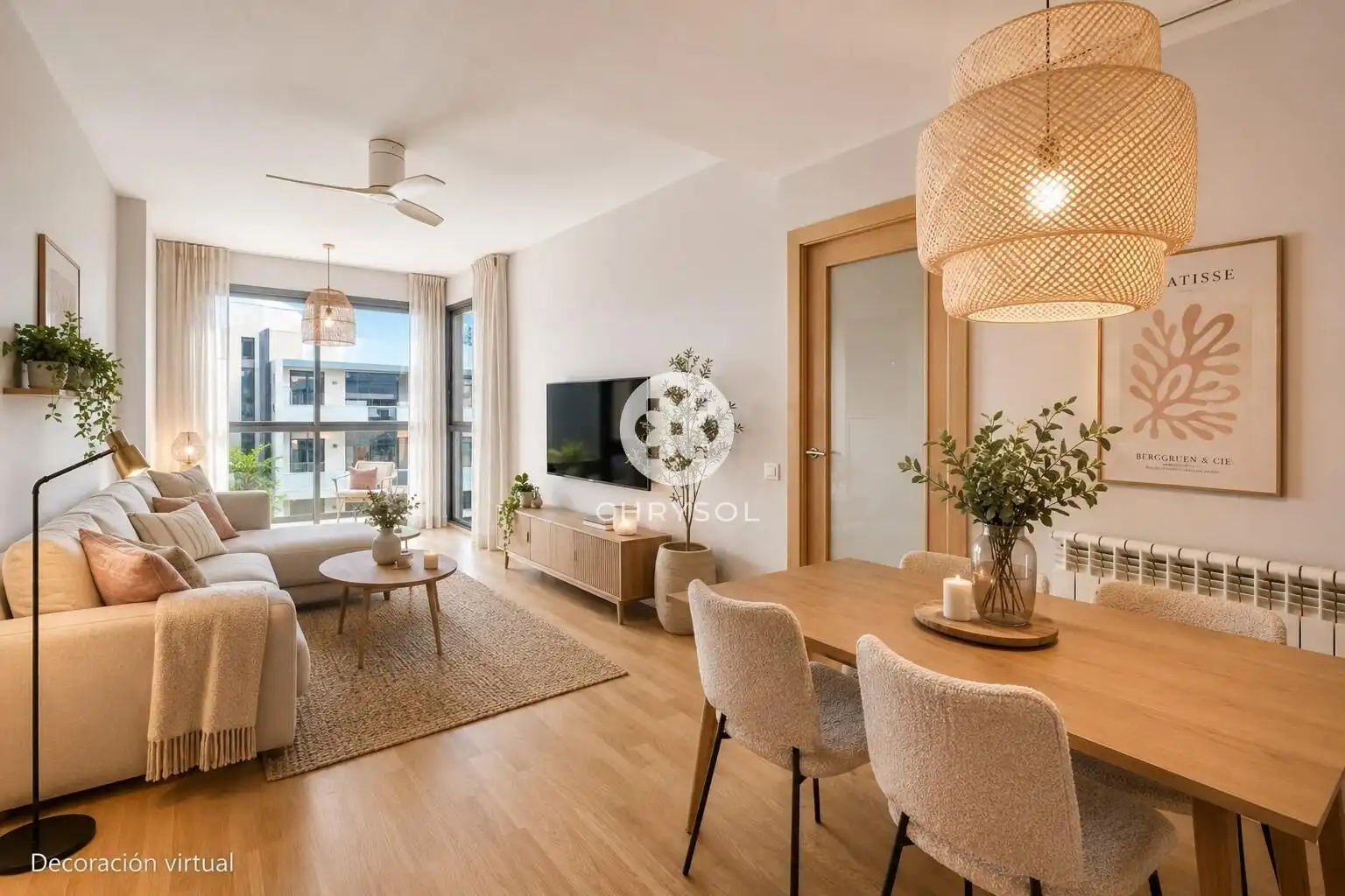 Sala de estar de Piso en venta en Barcelona con Aire acondicionado, Calefacción y Jardín privado