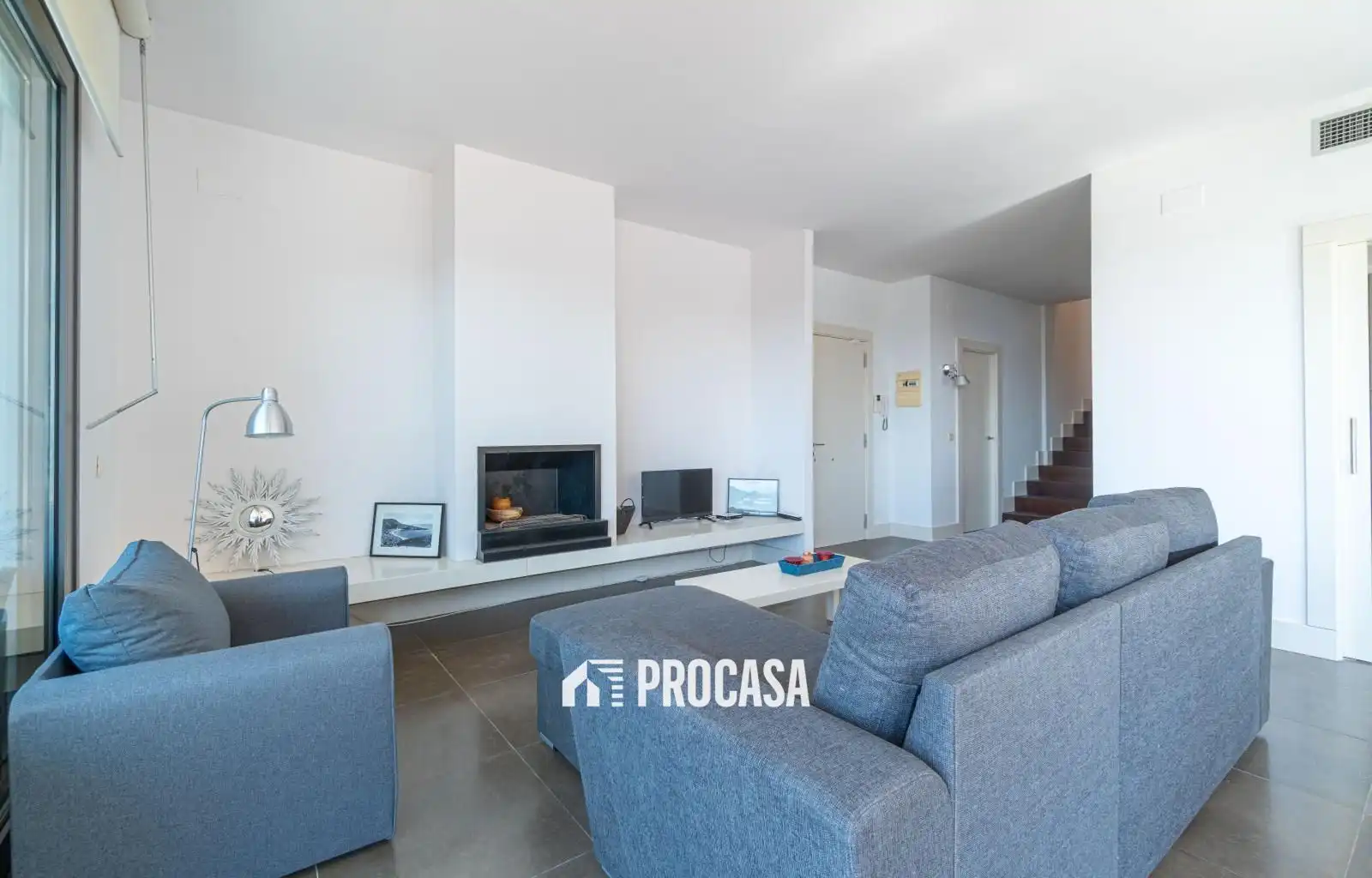 Sala d'estar de Casa o xalet en venda en Roses amb Aire condicionat, Calefacció i Traster
