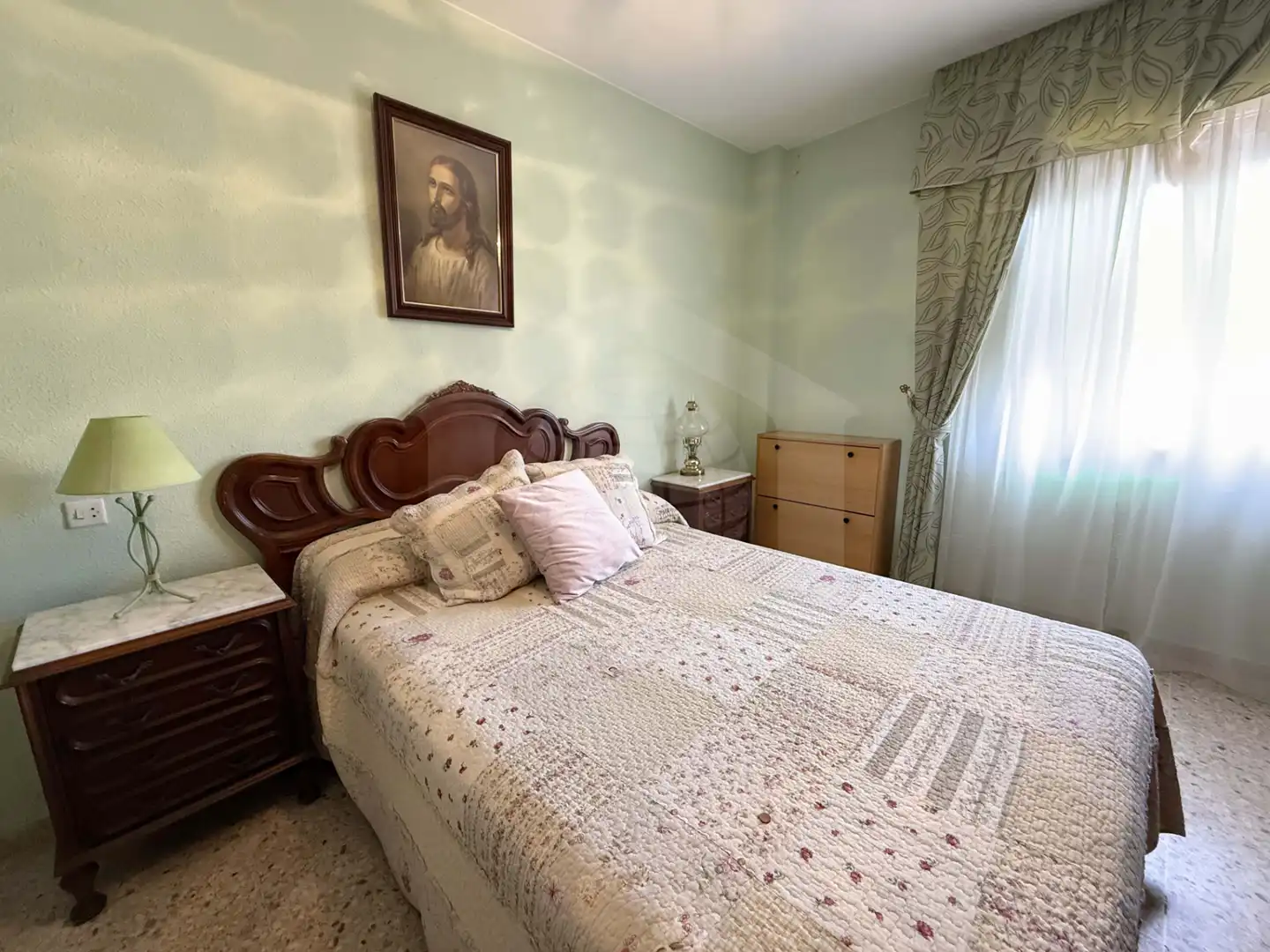 Schlafzimmer von Wohnung zum Verkauf in Málaga mit Terrasse, Möbliert und Ofen