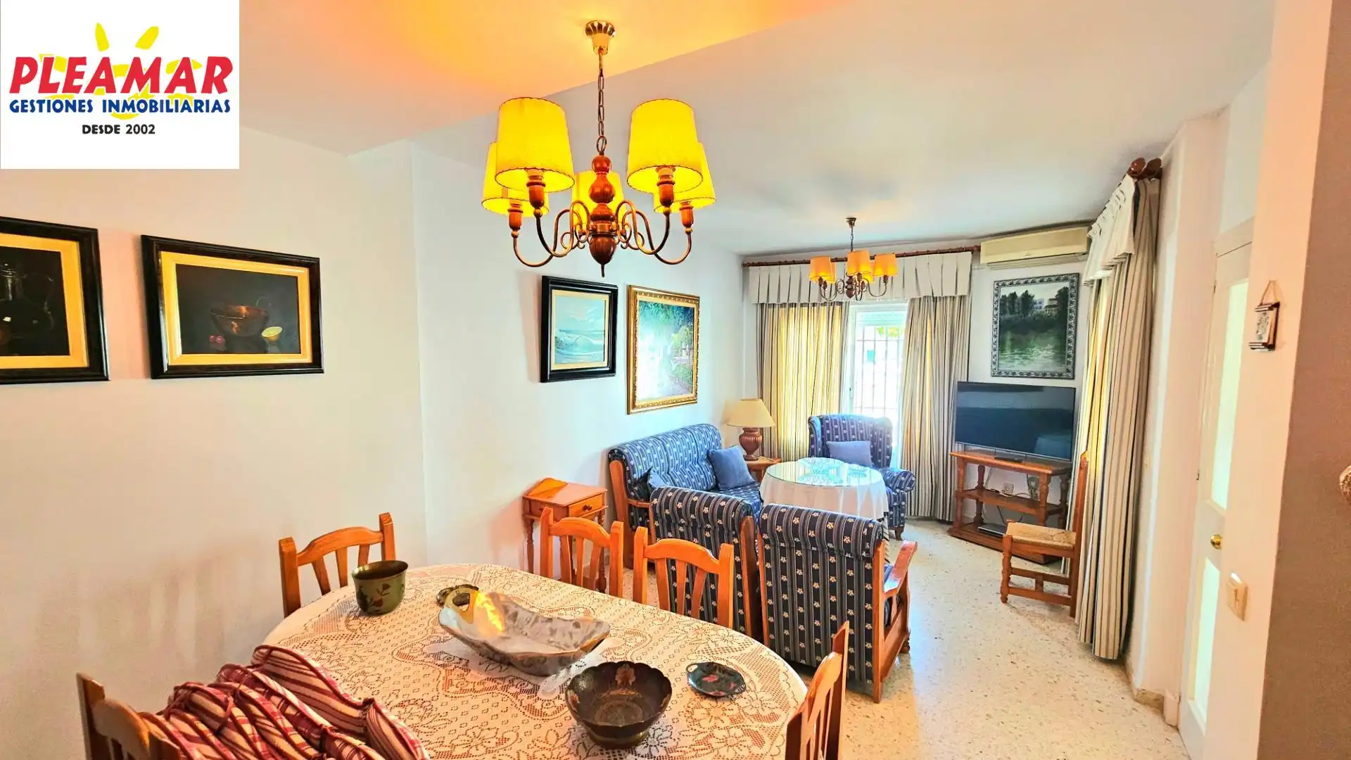 Sala de estar de Casa o chalet de alquiler en Chipiona