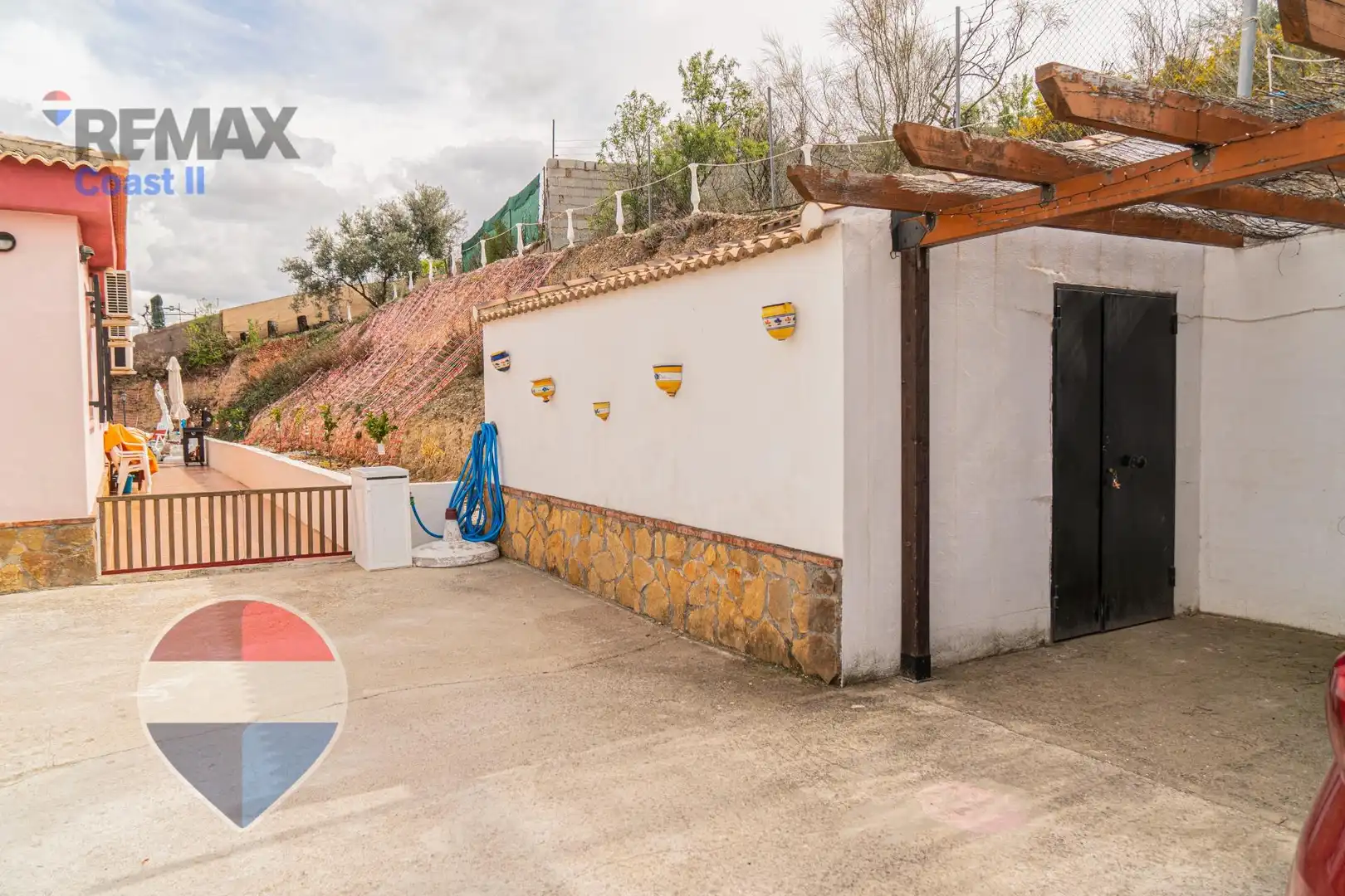 Vista exterior de Casa o chalet en venta en Moraleda de Zafayona con Aire acondicionado, Calefacción y Jardín privado