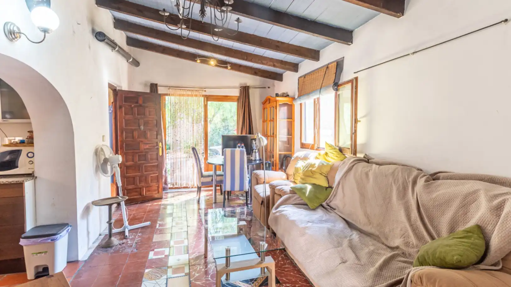 Living room of Houses for sale in Jávea / Xàbia  with Air Conditioner, Heating and Private garden