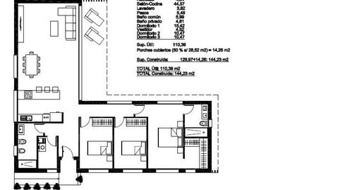 Foto 5 de Casa o chalet en venta en Molina de Segura - Calle Berenice, 223, La Alcayna, Molina de Segura