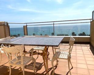 Terrace of Duplex for sale in Badalona  with Air Conditioner, Heating and Terrace