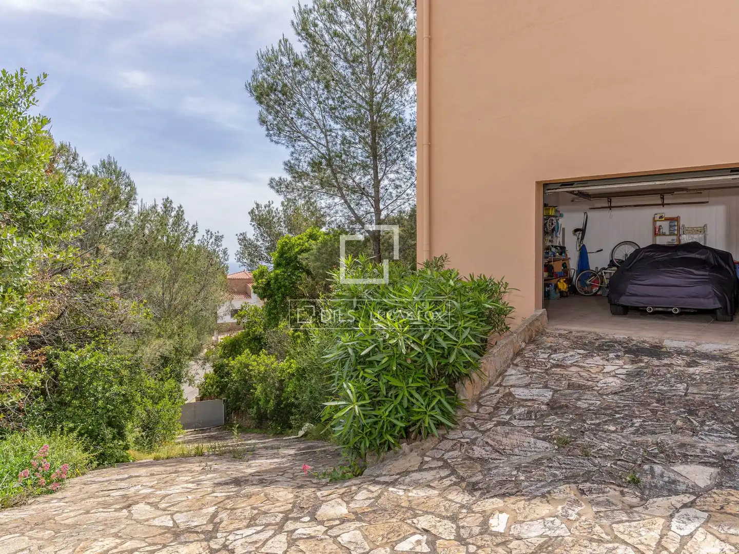 Vista exterior de Casa o xalet en venda en Begur amb Calefacció, Jardí privat i Piscina