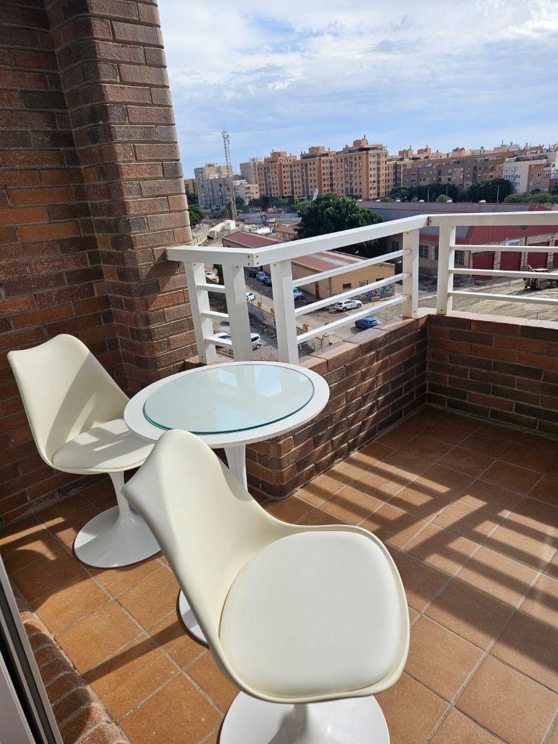 Balcony of Flat to rent in  Almería Capital  with Air Conditioner, Heating and Terrace