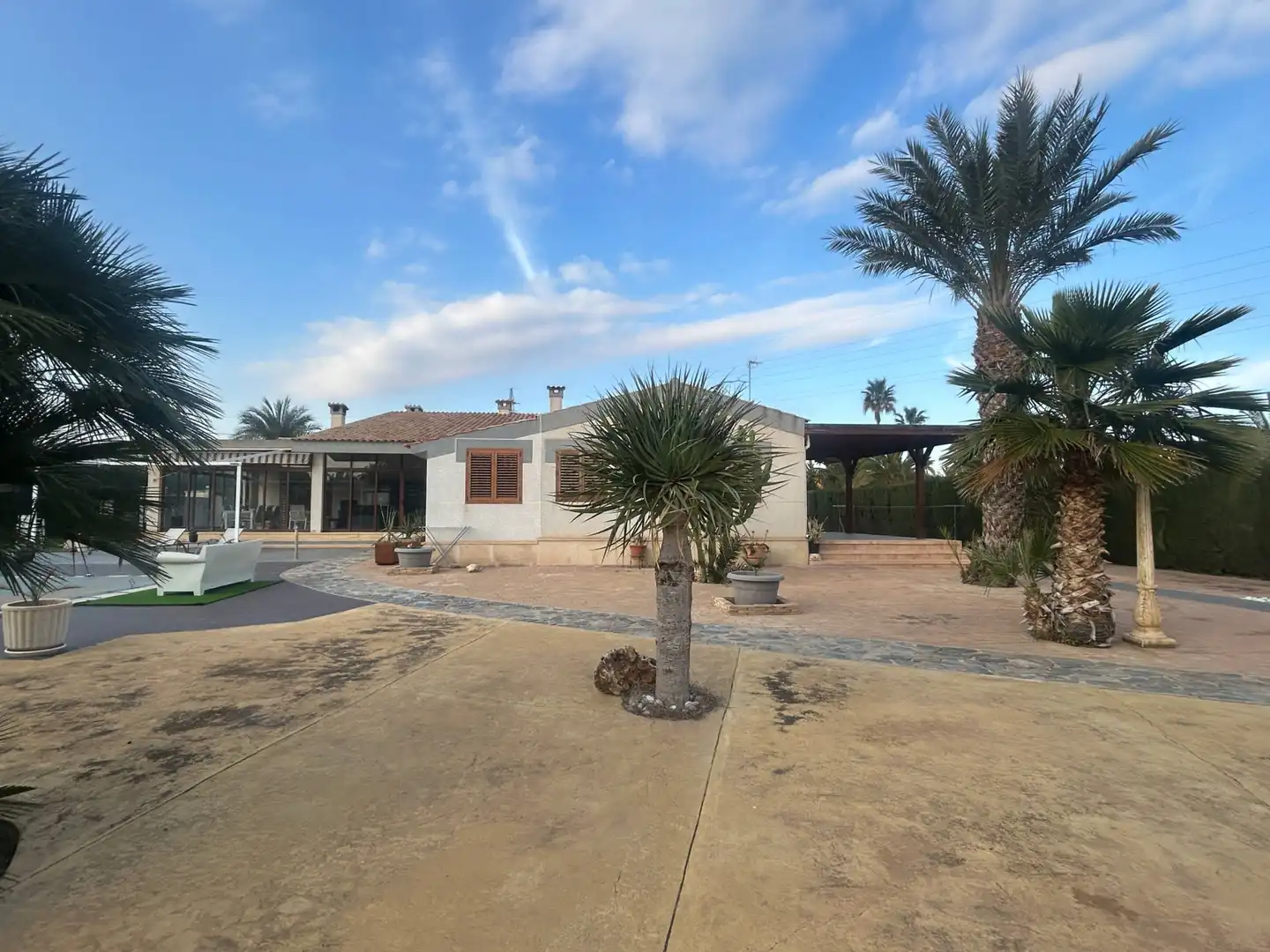 Exterior view of Houses for sale in Elche / Elx  with Air Conditioner, Heating and Private garden