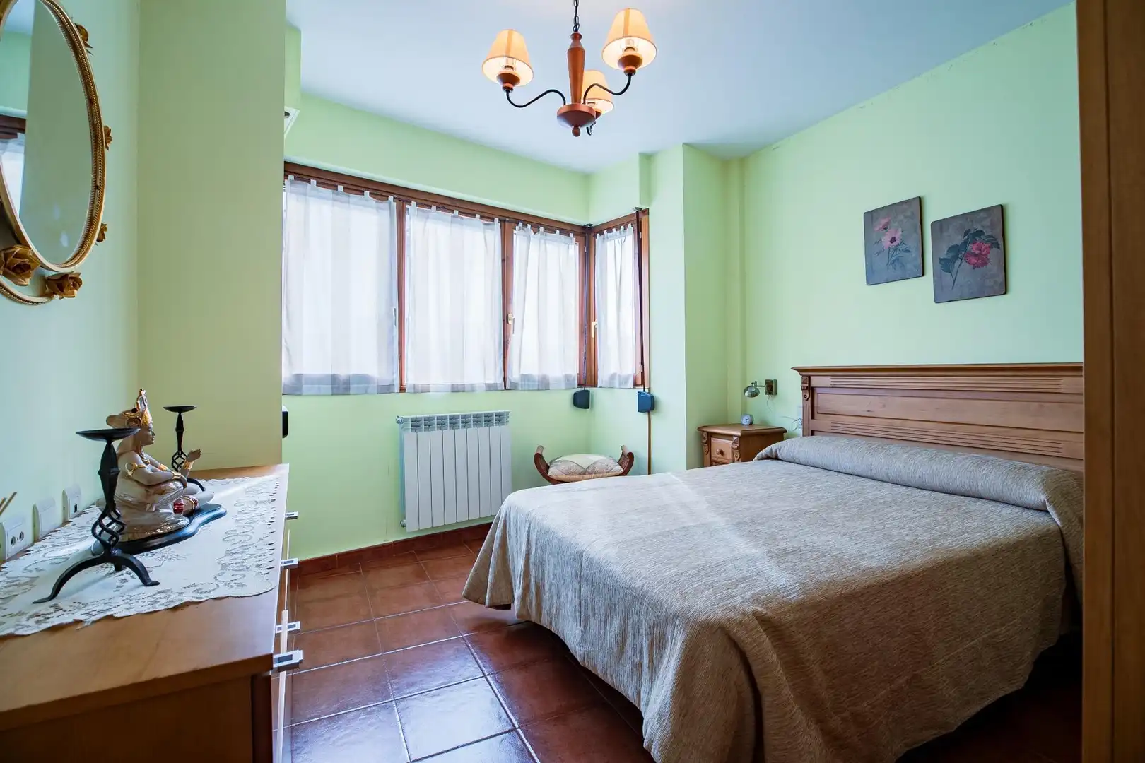 Bedroom of Flat for sale in Biescas  with Heating and Furnished