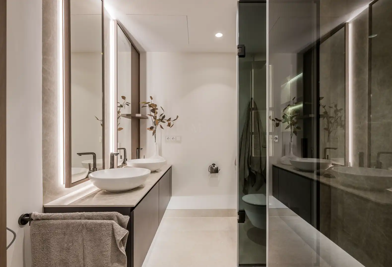 Baño de Apartamento en venta en Estepona con Aire acondicionado, Terraza y Piscina