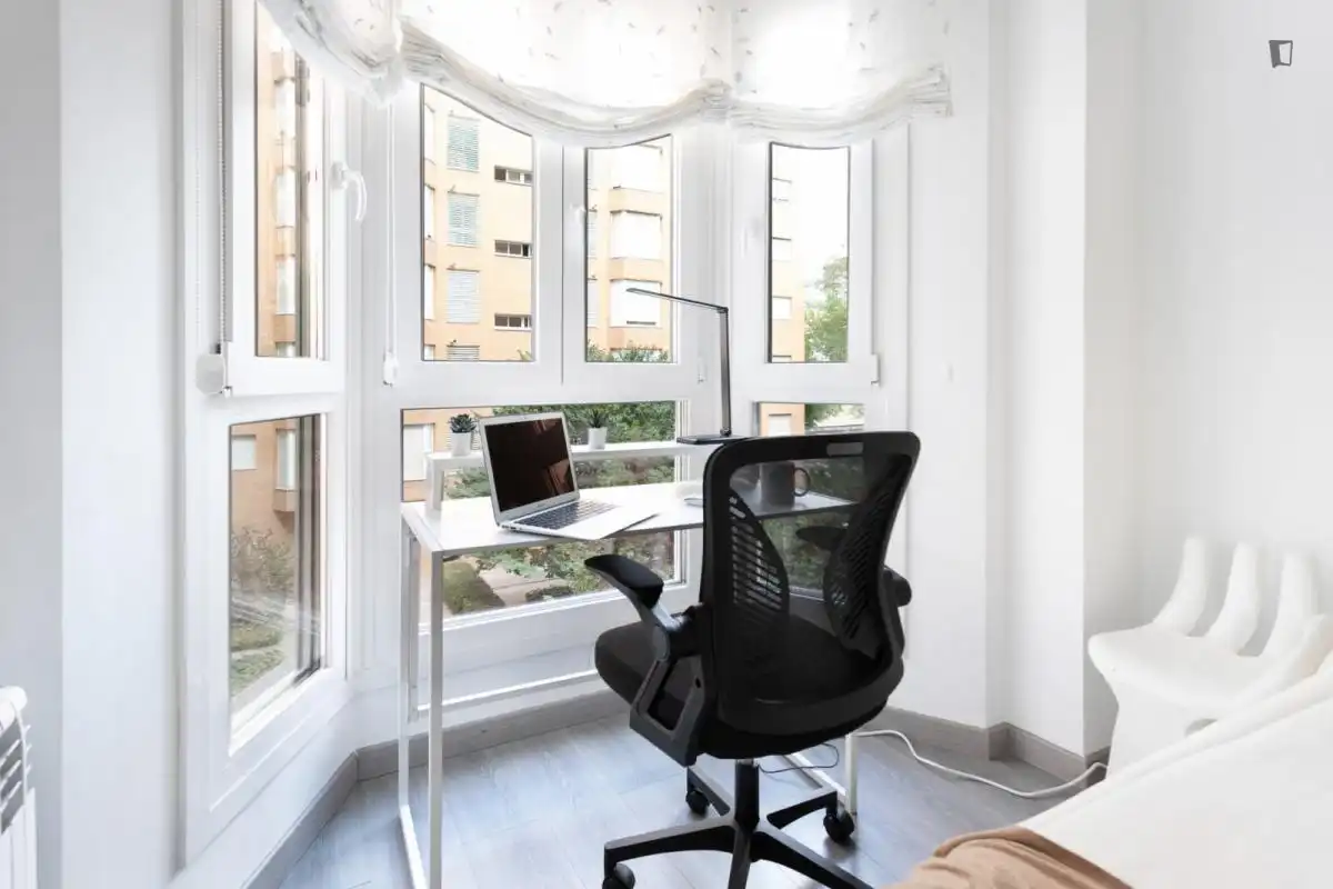 Balcony of Apartments for rent in Madrid  with Heating, Furnished and Oven