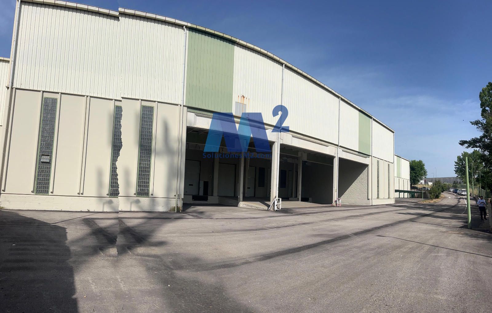 Exterior view of Industrial buildings for sale in San Agustín del Guadalix