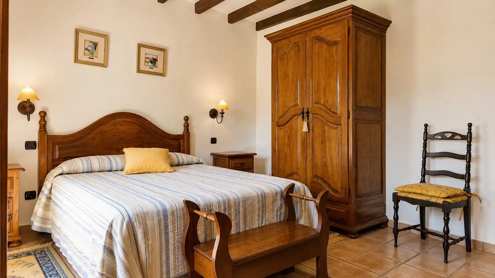 Bedroom of Houses for sale in Alfoz de Lloredo  with Heating, Private garden and Terrace