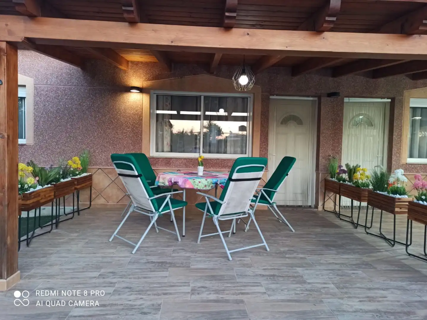Terraza de Casa o chalet de alquiler en Elche / Elx con Aire acondicionado, Calefacción y Jardín privado