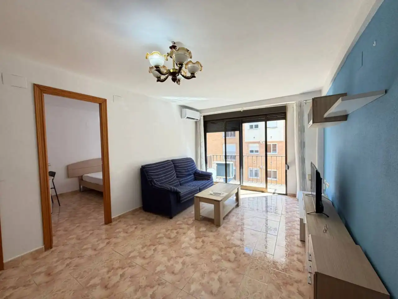 Living room of Flat for sale in Castellón de la Plana / Castelló de la Plana  with Air Conditioner and Balcony