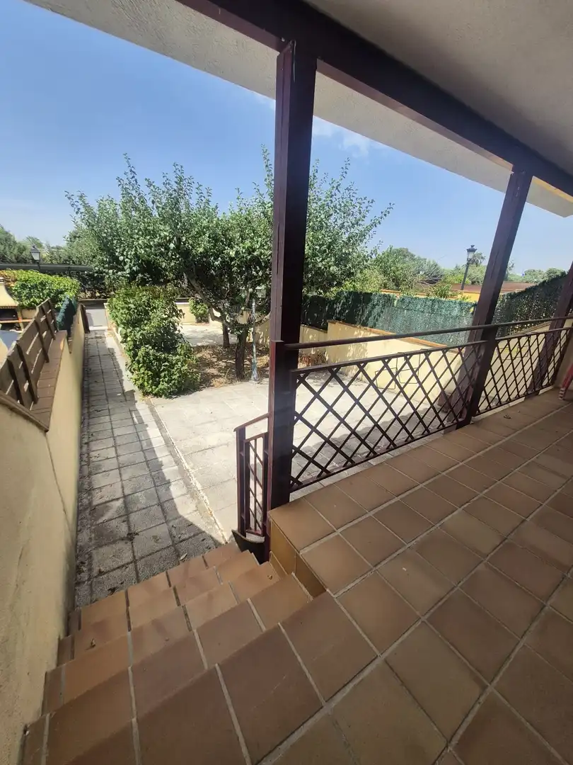 Terraza de Casa o chalet de alquiler en Ávila con Calefacción y Amueblado