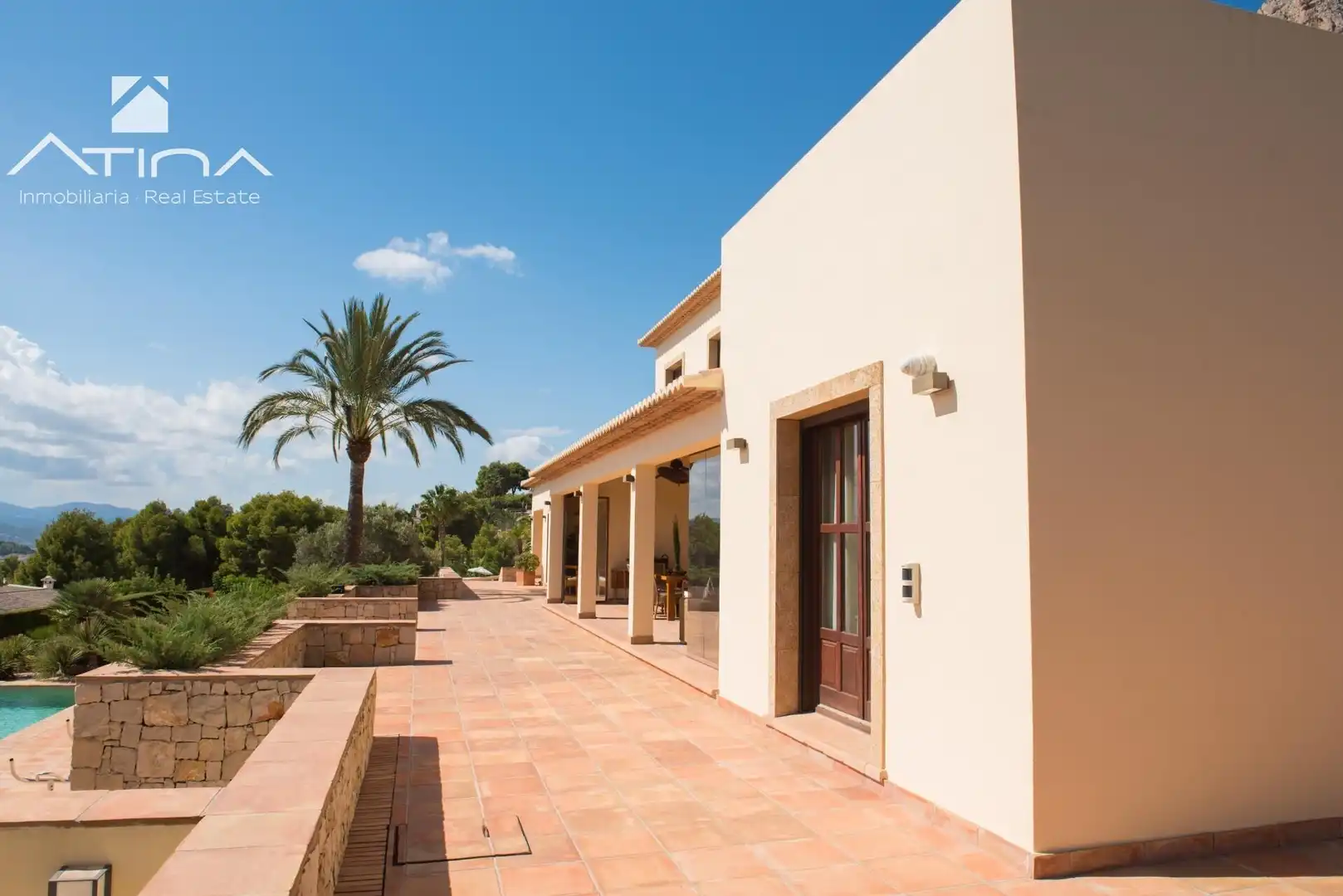 Vista exterior de Casa o chalet en venta en Jávea / Xàbia con Aire acondicionado, Jardín privado y Terraza