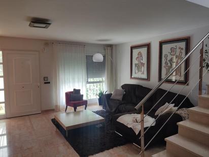 Living room of Single-family semi-detached for sale in Castellón de la Plana / Castelló de la Plana  with Air Conditioner and Terrace