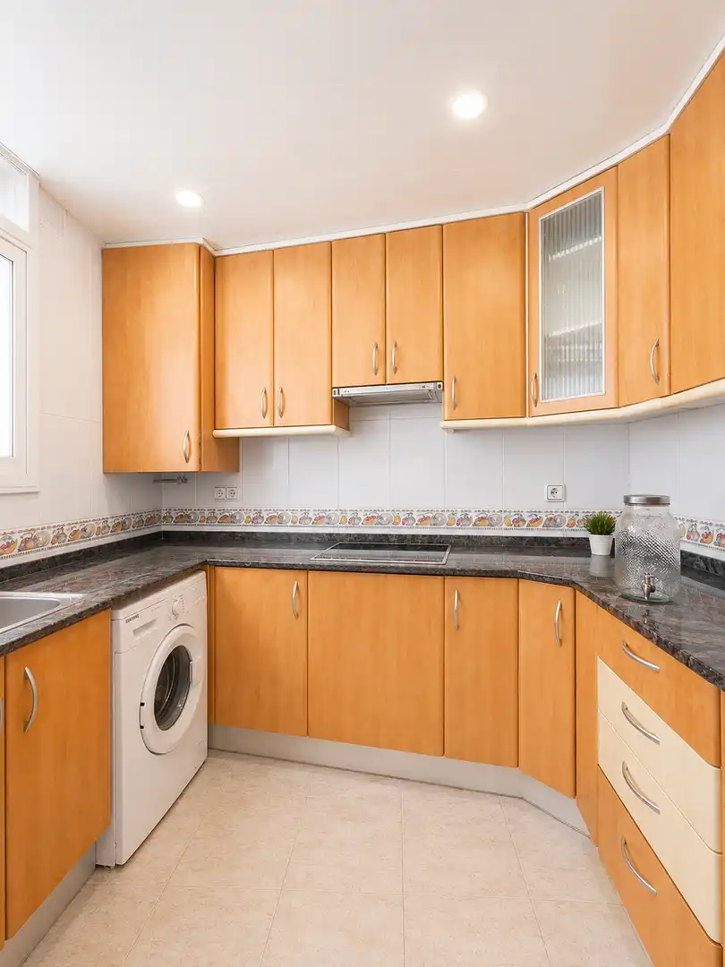 Kitchen of Flat for sale in Sabadell  with Balcony