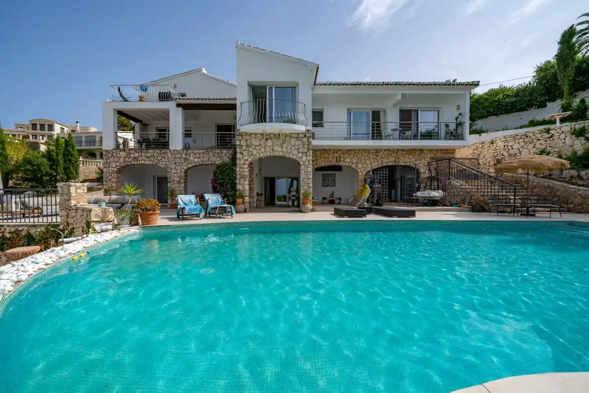 Piscina de Casa o xalet en venda en Jávea / Xàbia amb Aire condicionat i Calefacció