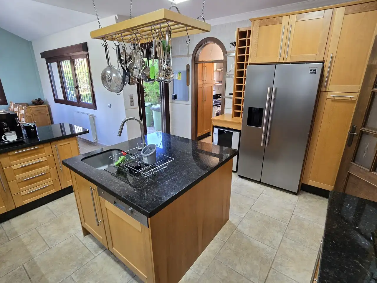 Kitchen of Houses for sale in Viñuela  with Air Conditioner, Terrace and Swimming Pool