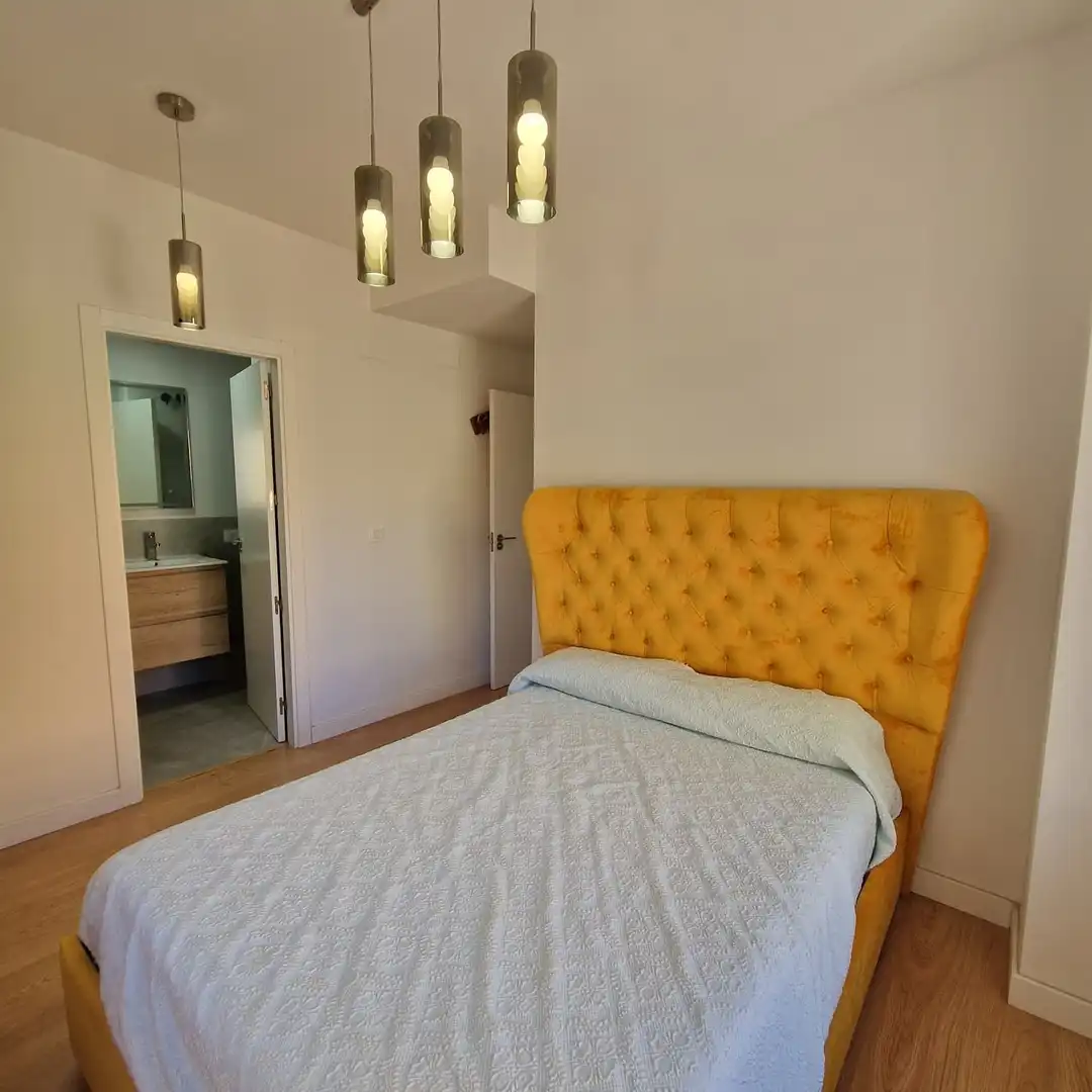Bedroom of Flat for sale in Málaga  with Air Conditioner, Storage room and Furnished