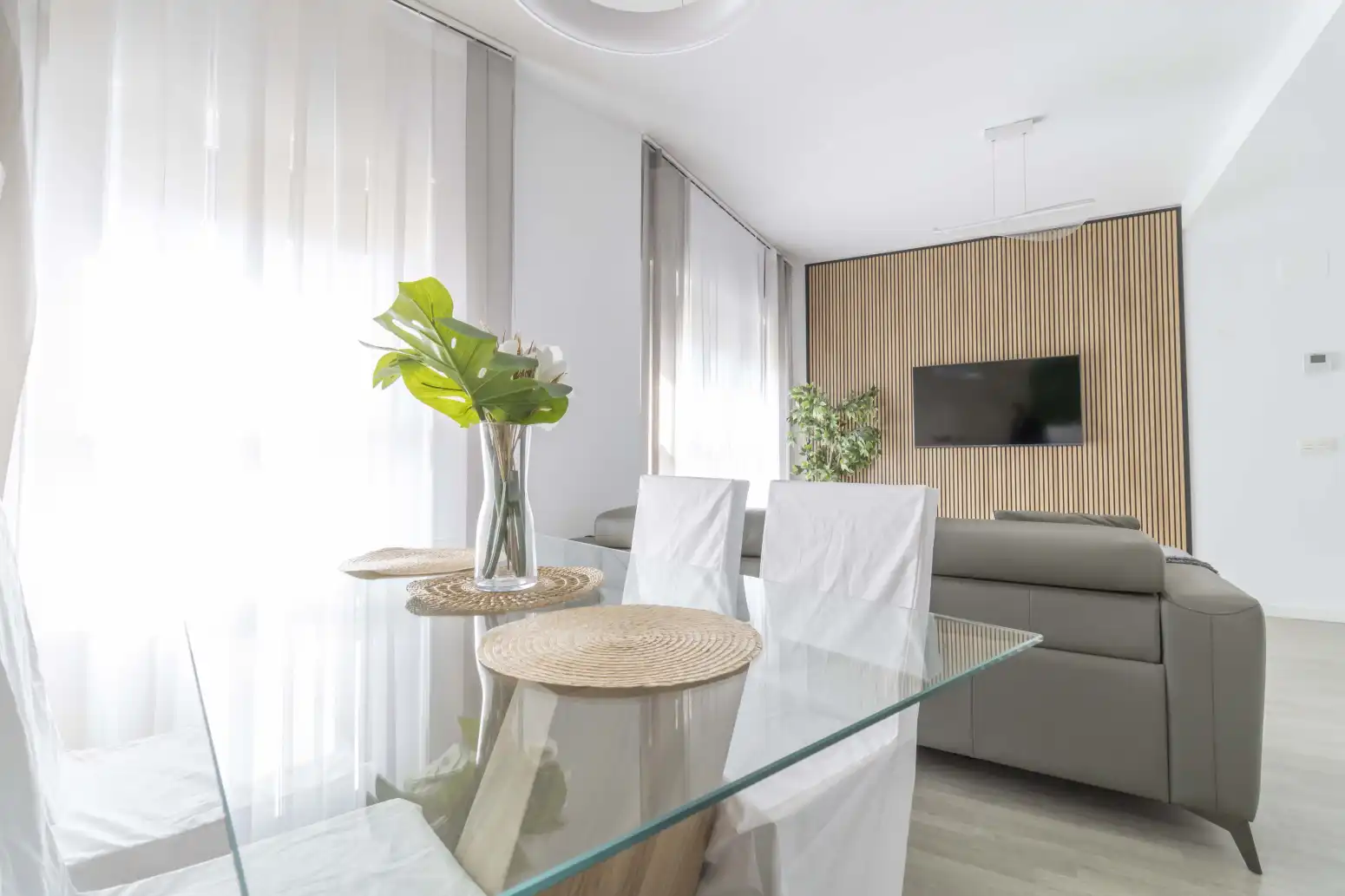 Sala de estar de Piso en venta en Sevilla con Aire acondicionado, Calefacción y Jardín privado