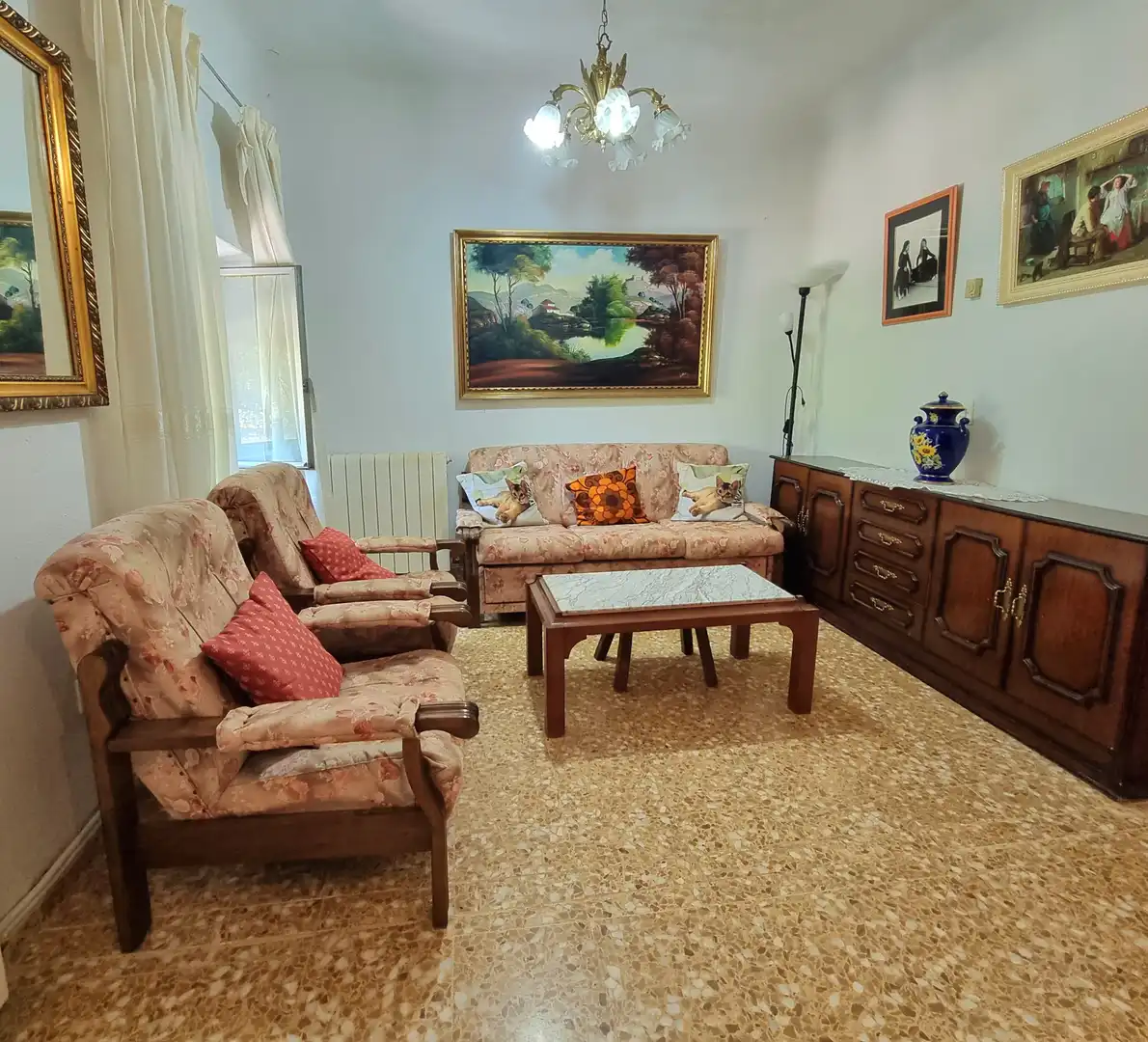 Sala d'estar de Casa o xalet en venda en Hoyo de Manzanares