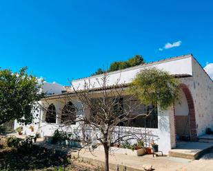 Exterior view of House or chalet for sale in Almansa  with Private garden, Terrace and Storage room