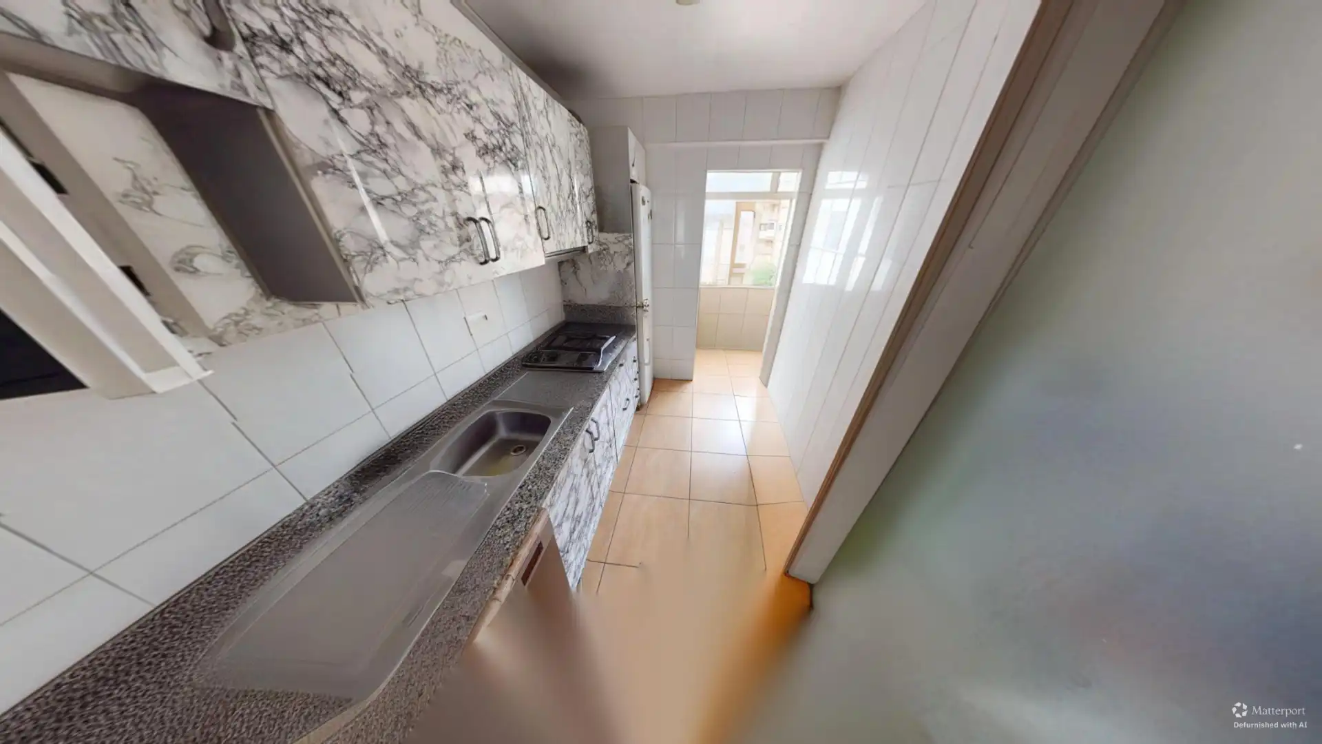Cocina de Piso en venta en Alicante / Alacant con Amueblado, Horno y Lavadora