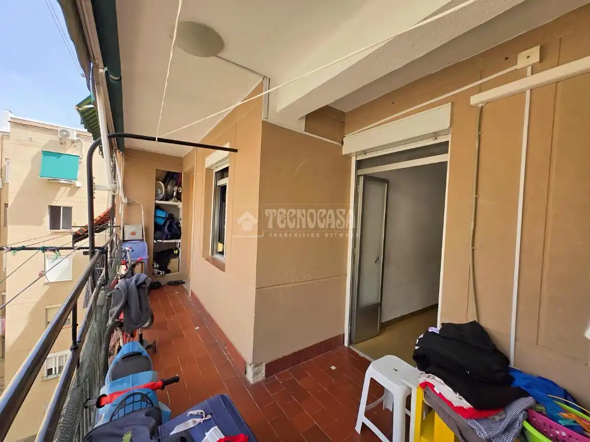 Terraza de Piso en venta en Madrid