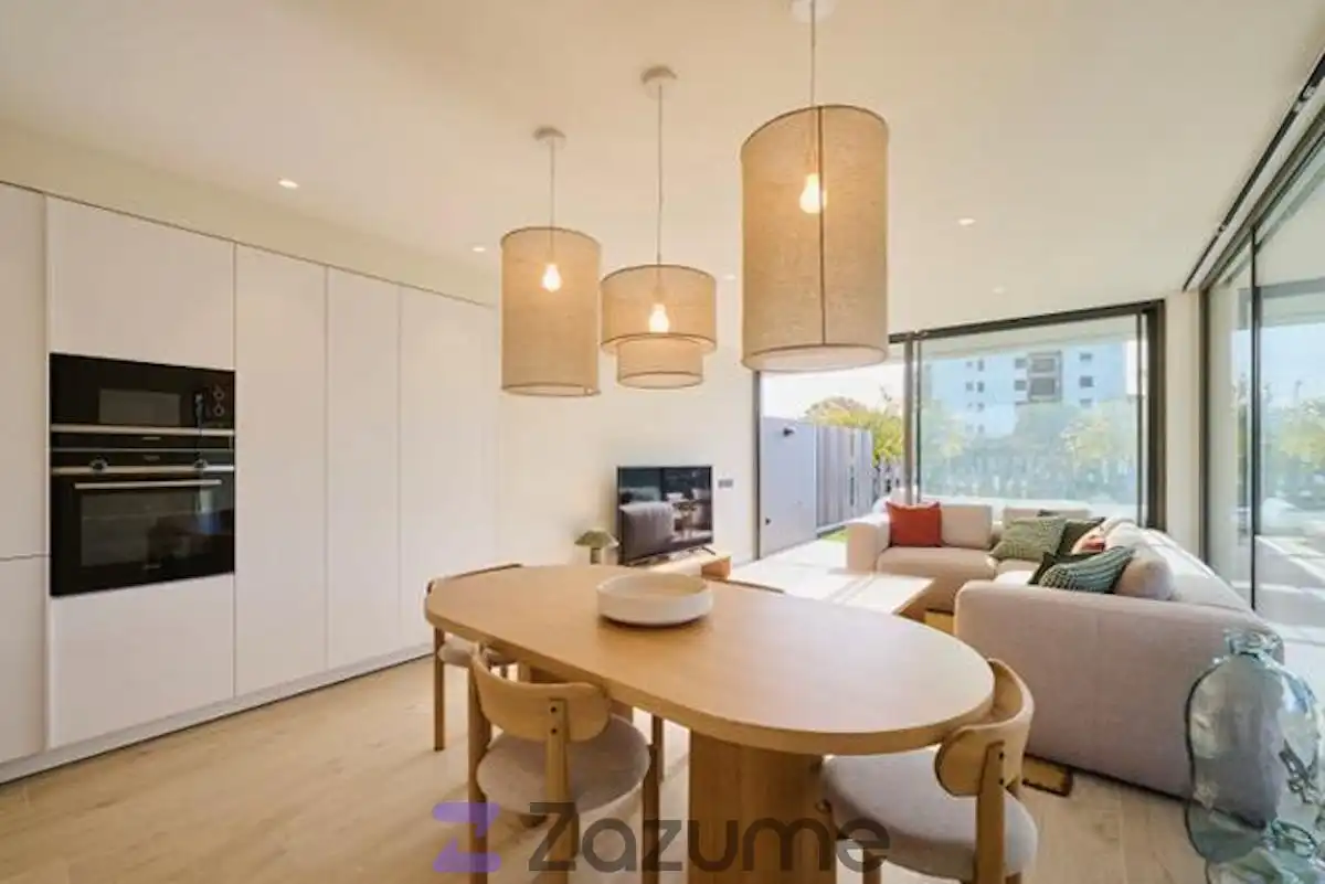 Dining room of Flat for rent in Cambrils  with Air Conditioner, Heating and Private garden